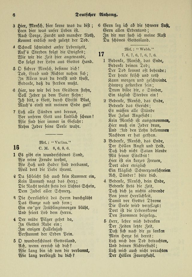Church and Sunday School Hymnal with Supplement: a Collection of Hymns and Sacred Songs ... [with Deutscher Anhang] page 418