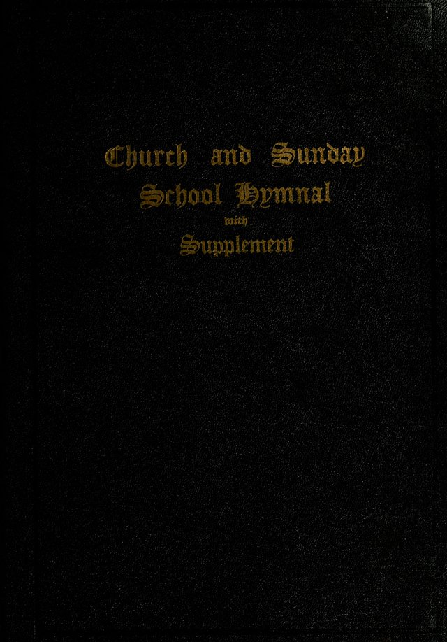 Church and Sunday School Hymnal with Supplement: a Collection of Hymns and Sacred Songs ... [with Deutscher Anhang] page i