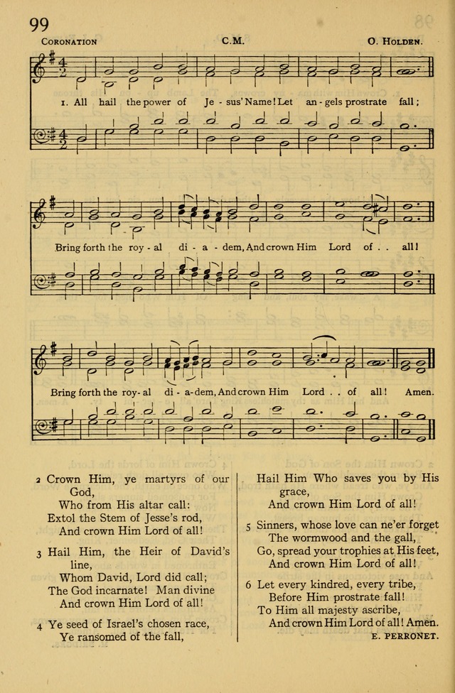 Columbia University Hymnal page 106