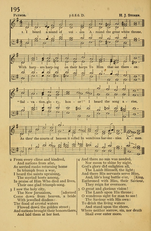 Columbia University Hymnal page 210