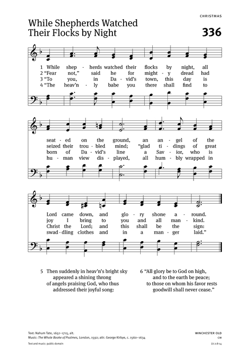 Christian Worship: Hymnal page 293
