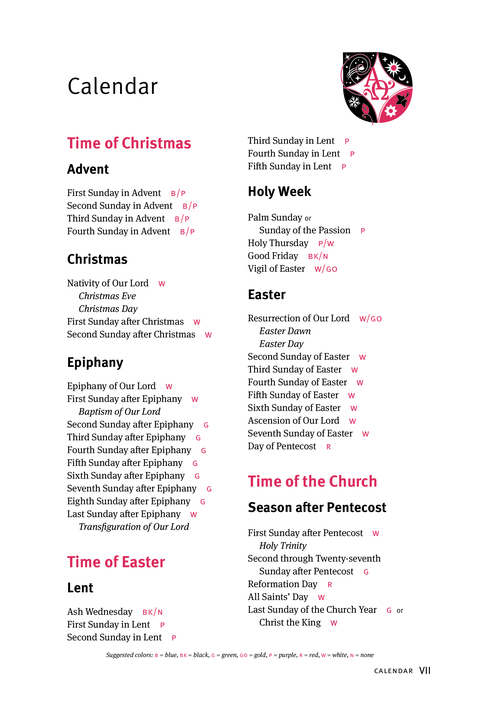 Christian Worship: Hymnal page 7