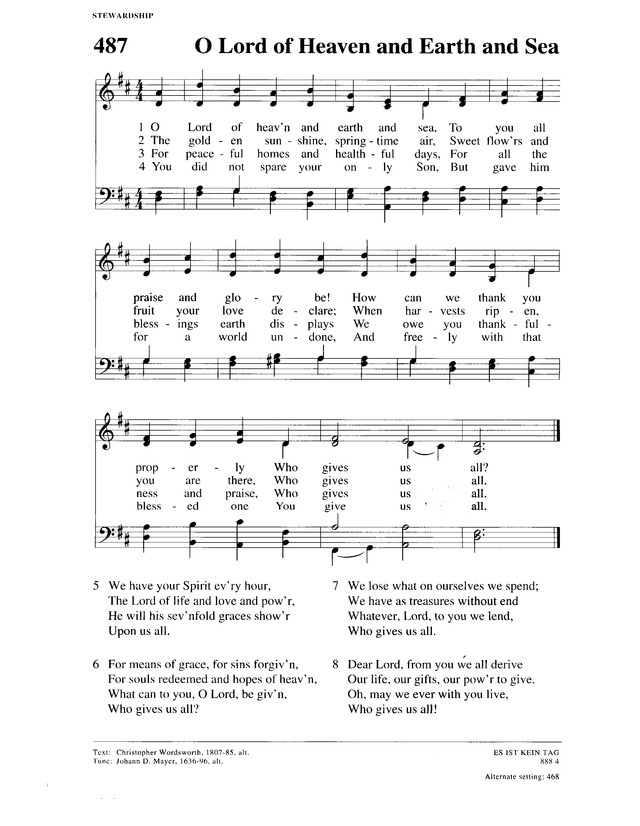 Christian Worship (1993): a Lutheran hymnal page 755