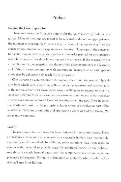 Community of Christ Sings page vi