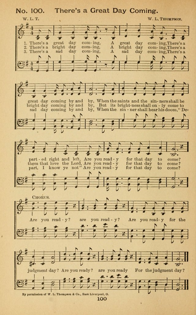 The Chorus of Praise: for use in Sunday Schools, Young People