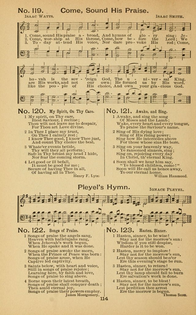 The Chorus of Praise: for use in Sunday Schools, Young People