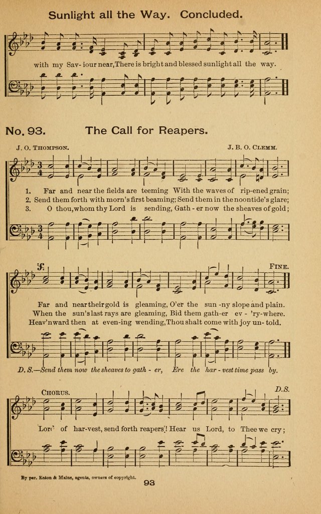 The Chorus of Praise: for use in Sunday Schools, Young People