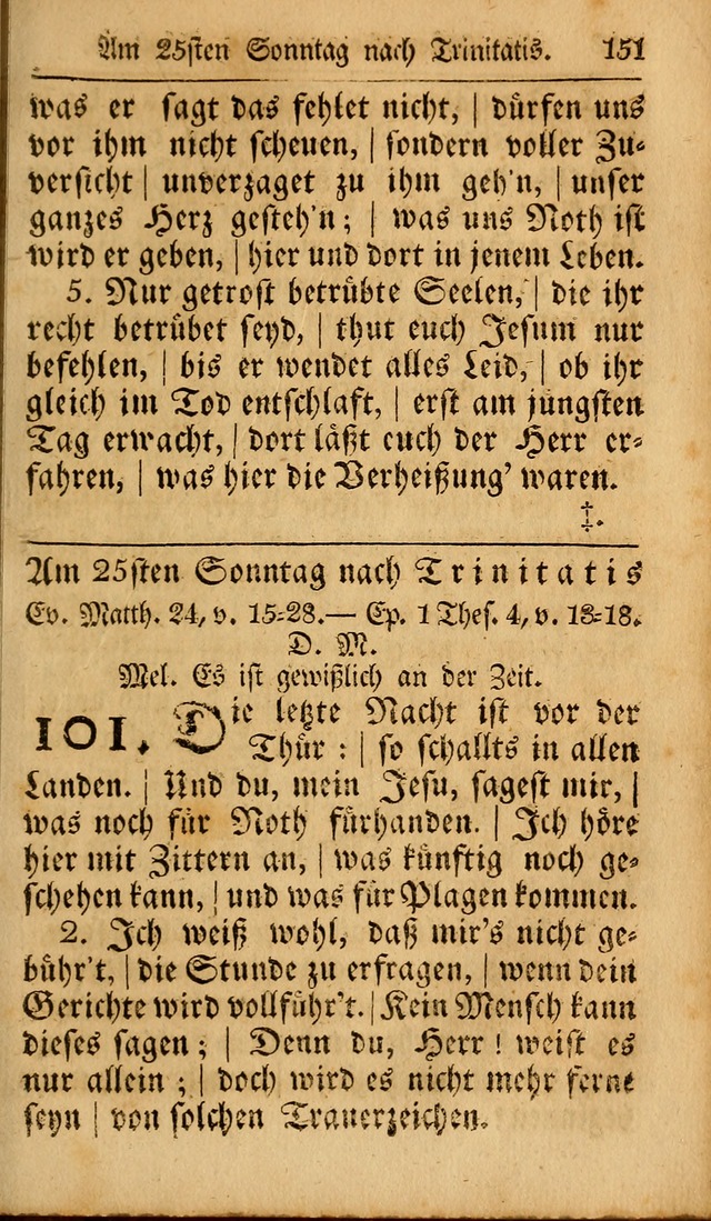 Das neu eingerichtete Gesang-buch: bestehend aus einer Sammlung der besten Lieder, zum gebrauch des öffentlichen Deutschen Gottesdienstes