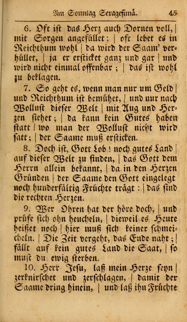Das neu eingerichtete Gesang-buch: bestehend aus einer Sammlung der besten Lieder, zum gebrauch des öffentlichen Deutschen Gottesdienstes