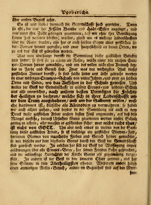 Das Gesäng Der einsamen und verlassenen Turtel-Taube, Nemlich der Christlichen Kirche: oder geistliche u. erfahrungs-volle liedens u. libes-gethöne, als darinnen bendes die volrkost der neuen welt... page xii