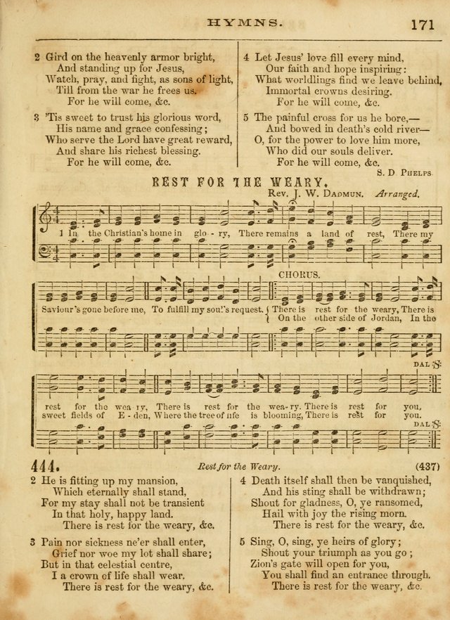 The Devotional Hymn and Tune Book: for social and public worship page 171