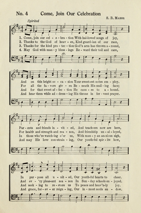 Deseret Sunday School Songs page 4