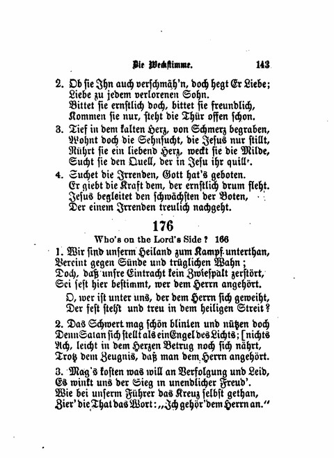 Die Weckstimme: Eine Sammlung geistlicher Lieder für jugendliche Sänger (8th ed.) page 141