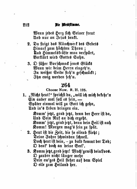 Die Weckstimme: Eine Sammlung geistlicher Lieder für jugendliche Sänger (8th ed.) page 210