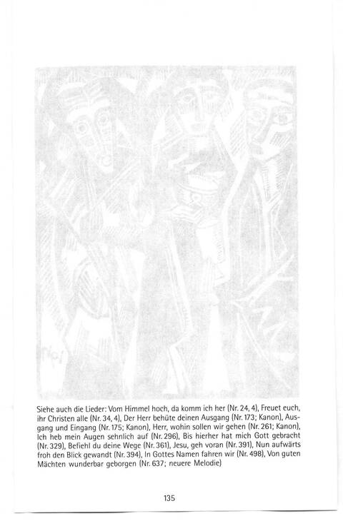Antwort Finden in alten und neuen Liedern, in Worten zum Nachdenken und Beten: evangelisches Gesangbuch (Bayern, Mitteldeutschland, Thüringen) page 106