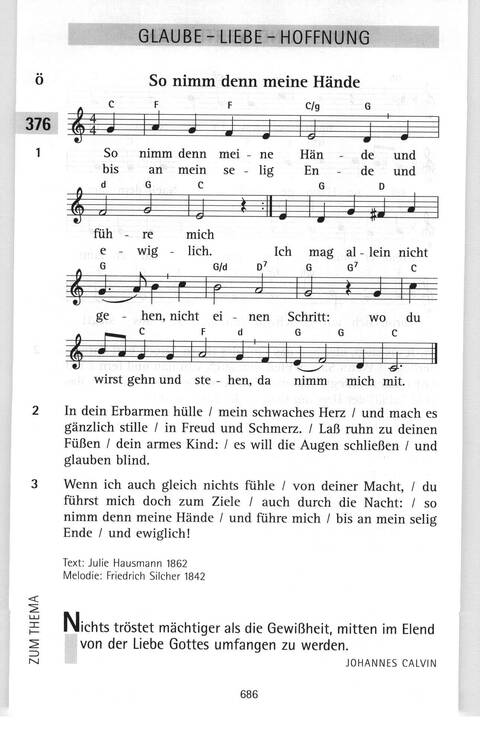 Evangelisches Gesangbuch (Bayern, Mitteldeutschland, Thüringen): Antwort finden in alten und neuen Liedern, in Worten zum Nachdenken und Beten page 652