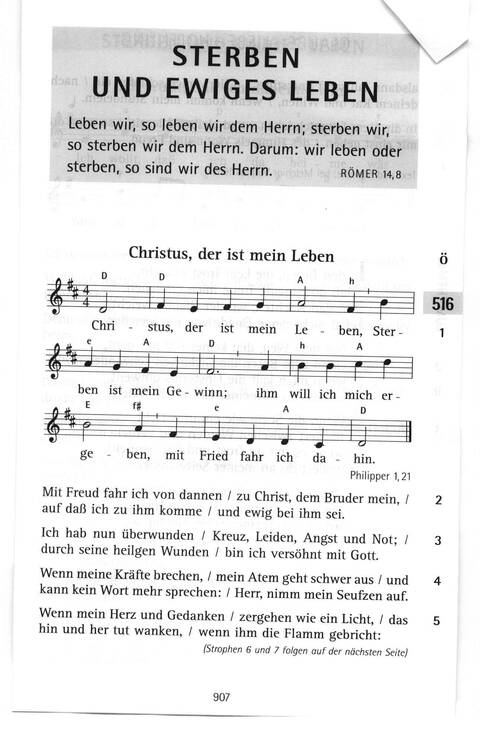 Antwort Finden in alten und neuen Liedern, in Worten zum Nachdenken und Beten: evangelisches Gesangbuch (Bayern, Mitteldeutschland, Thüringen) page 872