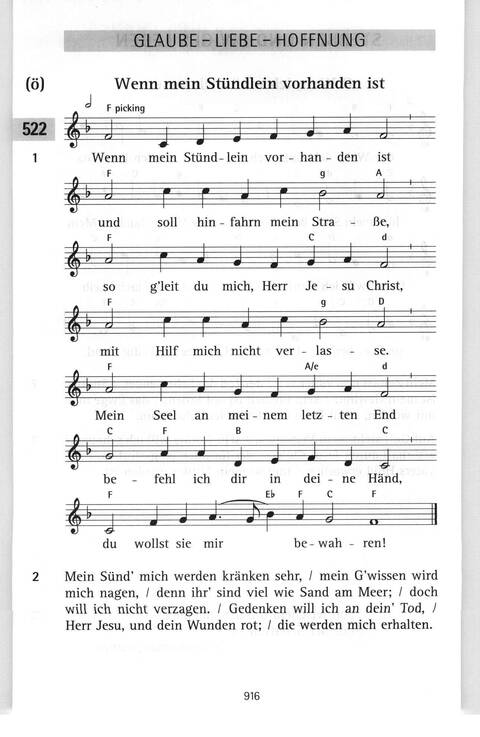 Antwort Finden in alten und neuen Liedern, in Worten zum Nachdenken und Beten: evangelisches Gesangbuch (Bayern, Mitteldeutschland, Thüringen) page 881