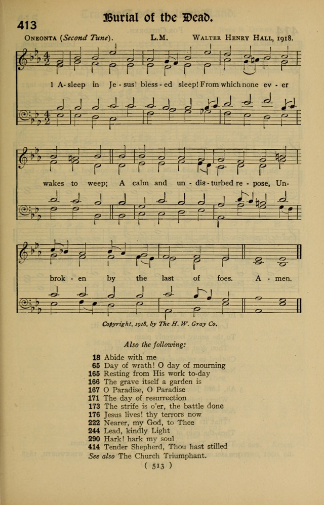 The Hymnal: as authorized and approved by the General Convention of the Protestant Episcopal Church in the United States of America in the year of our Lord 1916 page 588