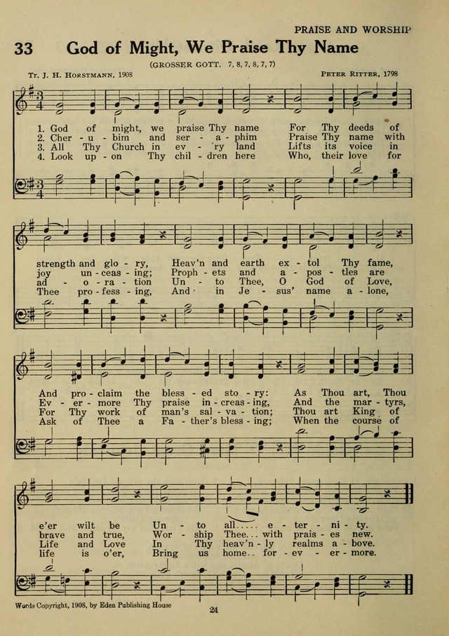 Elmhurst Hymnal: and orders of worship for the Sunday school, young people