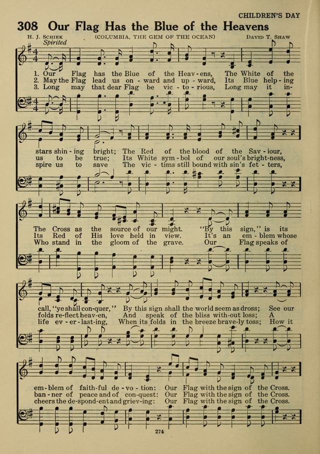 Elmhurst Hymnal: and orders of worship for the Sunday school, young people