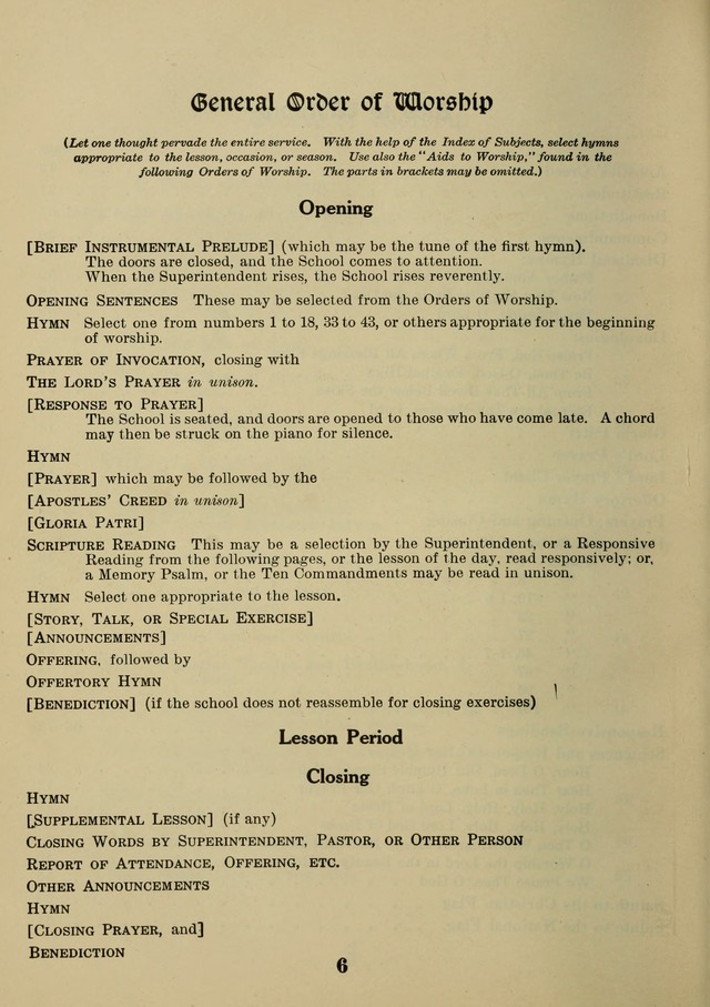 Elmhurst Hymnal: and orders of worship for the Sunday school, young people