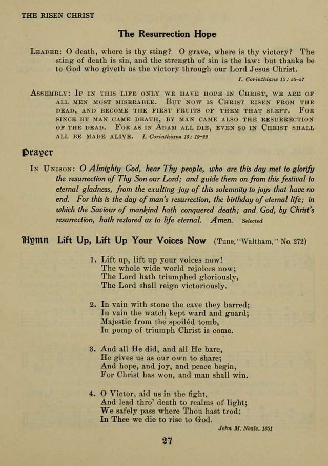 Elmhurst Hymnal: and orders of worship for the Sunday school, young people