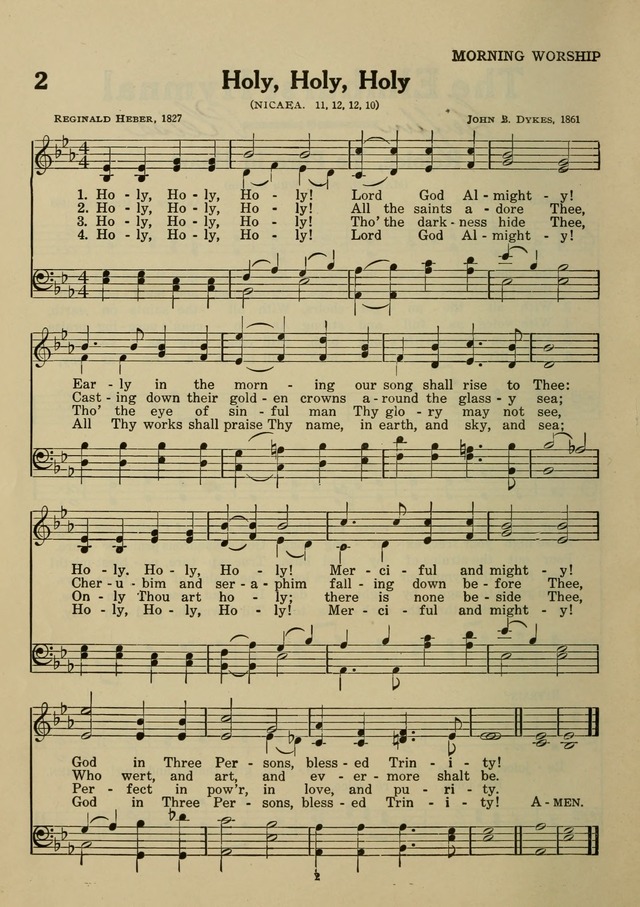 Elmhurst Hymnal: and orders of worship for the Sunday school, young people