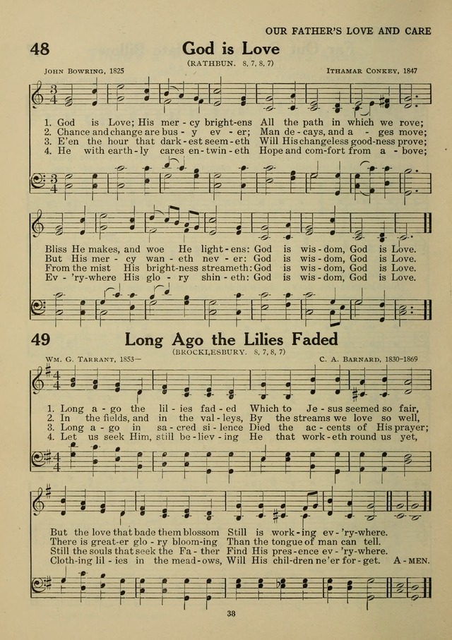 Elmhurst Hymnal: and orders of worship for the Sunday school, young people