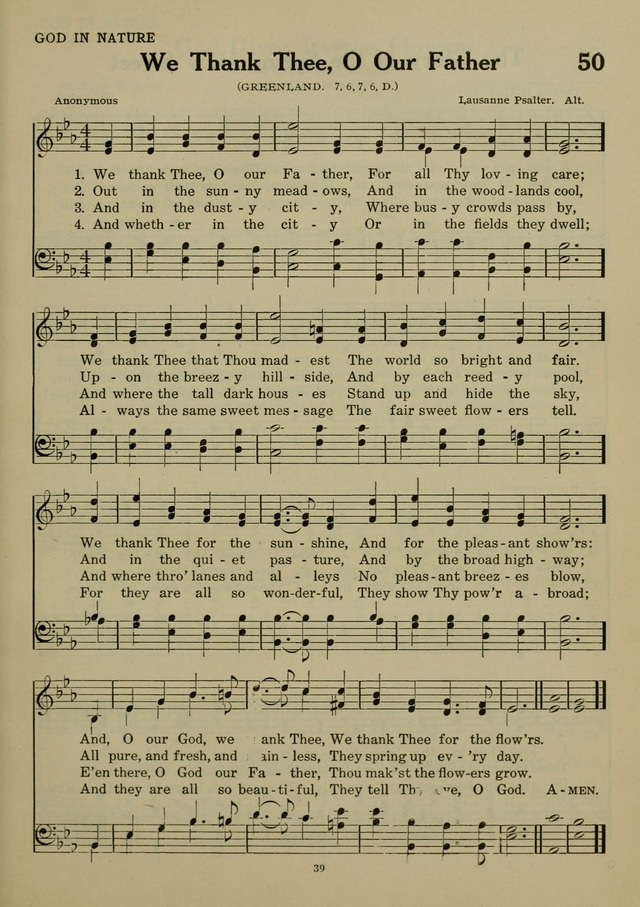 Elmhurst Hymnal: and orders of worship for the Sunday school, young people