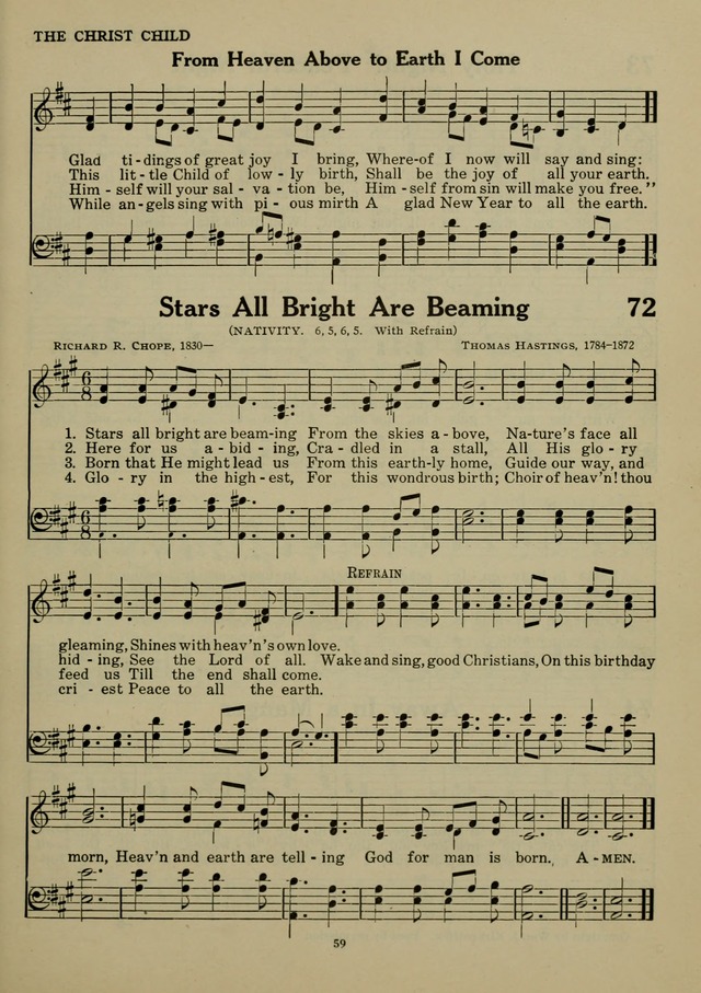 Elmhurst Hymnal: and orders of worship for the Sunday school, young people