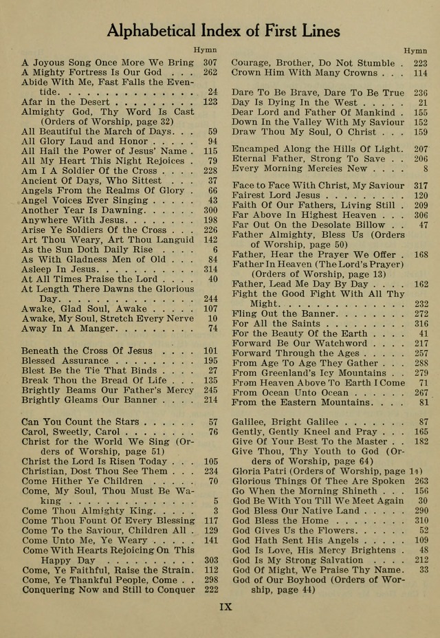 Elmhurst Hymnal: and orders of worship for the Sunday school, young people