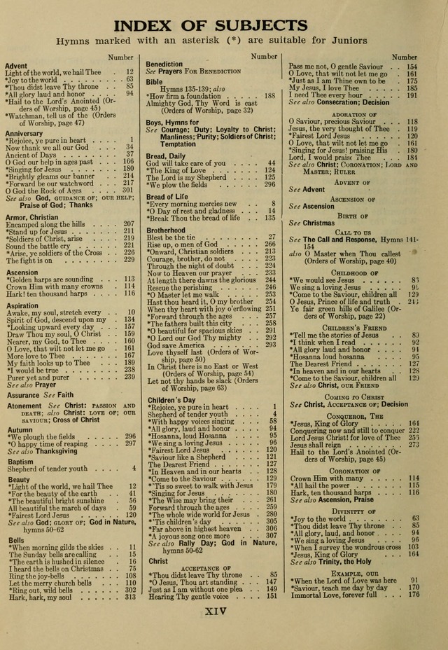 Elmhurst Hymnal: and orders of worship for the Sunday school, young people