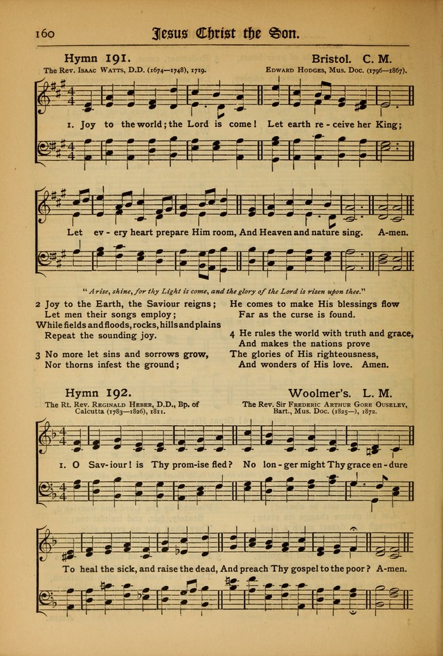 The Evangelical Hymnal with Tunes page 162