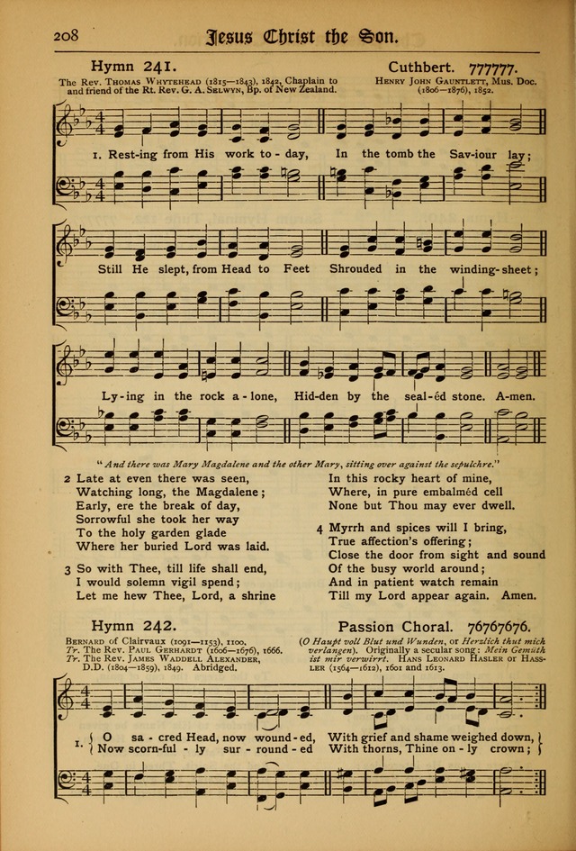 The Evangelical Hymnal with Tunes page 212