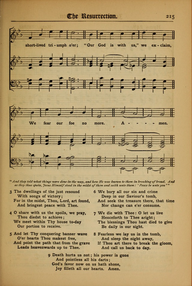 The Evangelical Hymnal with Tunes page 219