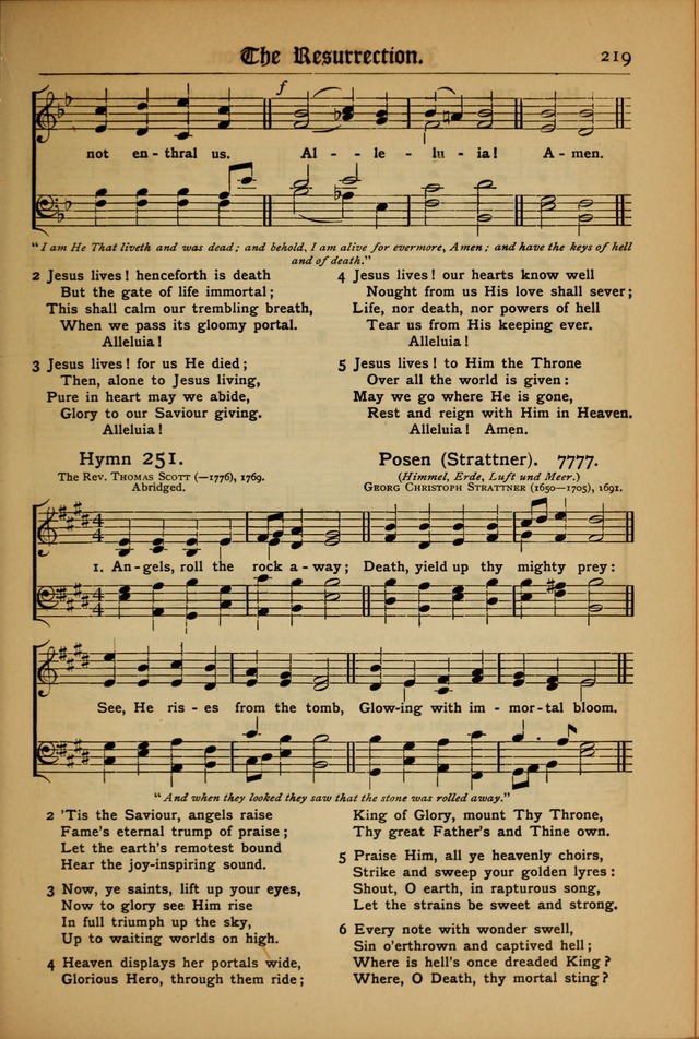 The Evangelical Hymnal with Tunes page 223