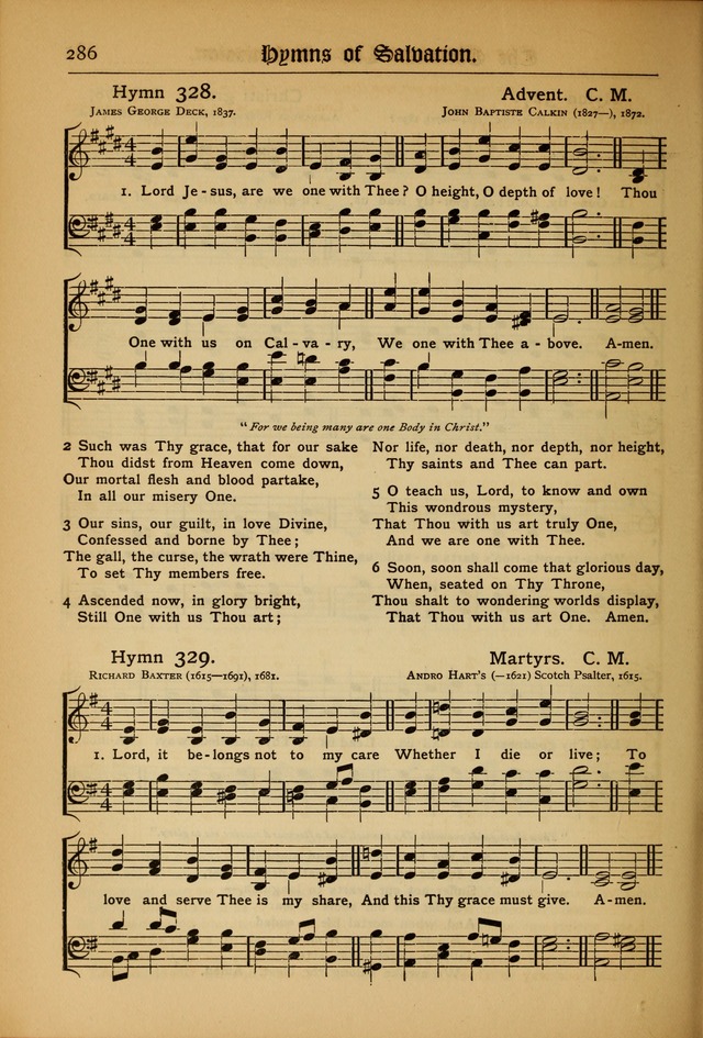 The Evangelical Hymnal with Tunes page 290