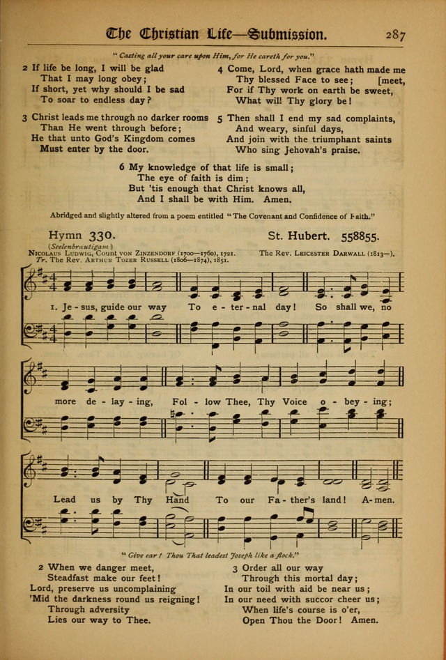 The Evangelical Hymnal with Tunes page 291