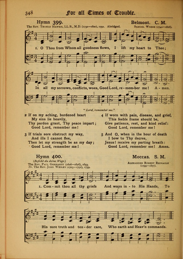 The Evangelical Hymnal with Tunes page 352