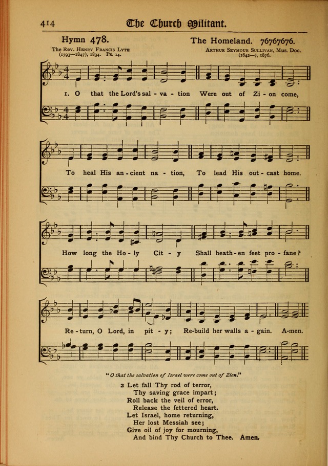 The Evangelical Hymnal with Tunes page 418