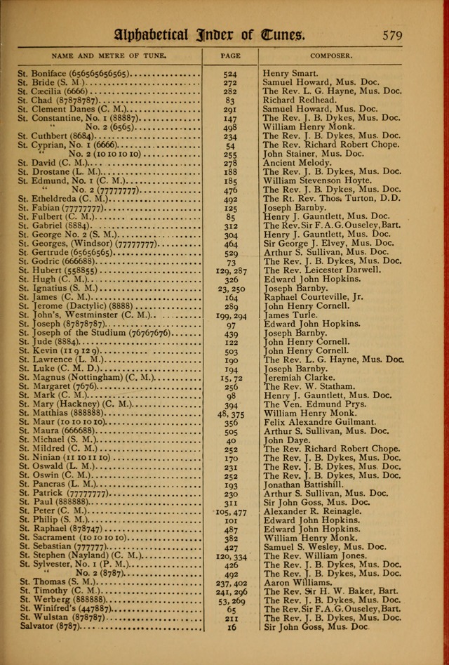 The Evangelical Hymnal with Tunes page 583