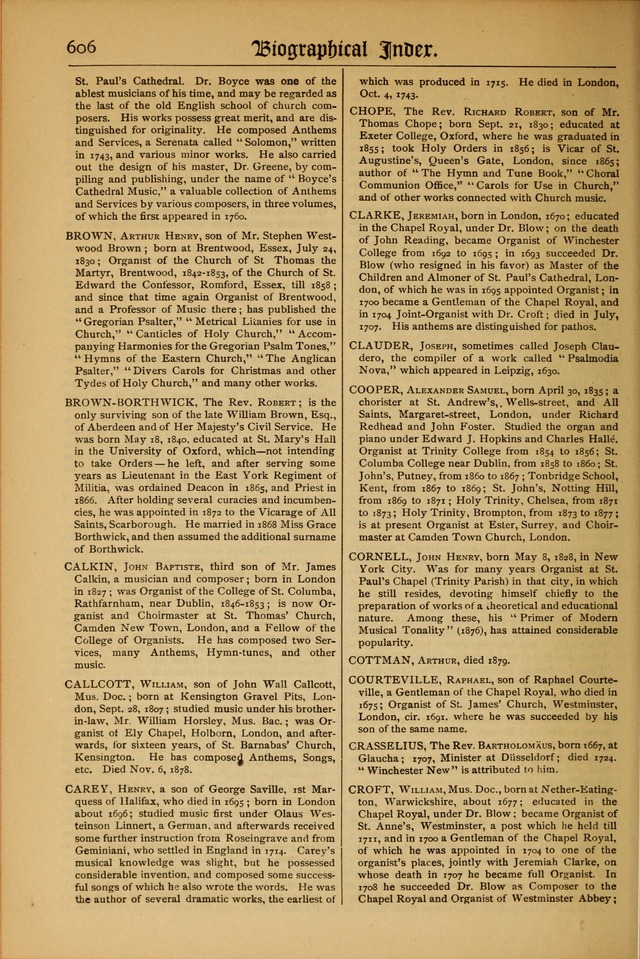 The Evangelical Hymnal with Tunes page 610