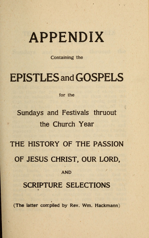 The Evangelical Hymnal. Text edition page 319