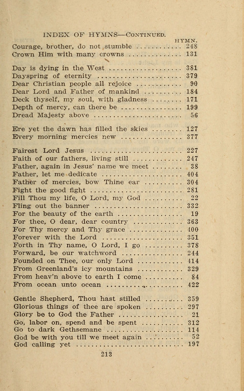 The Evangelical Hymnal. Text edition page 531