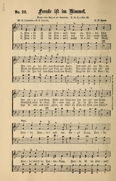 Evangeliums-Lieder 1 und 2: (Gospel Hymns) mit deutschen Kernliedern page 22