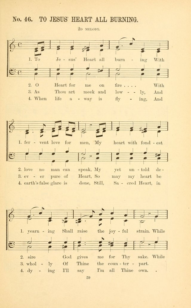 English and Latin Hymns, or Harmonies to Part I of the Roman Hymnal: for the Use of Congregations, Schools, Colleges, and Choirs page 72