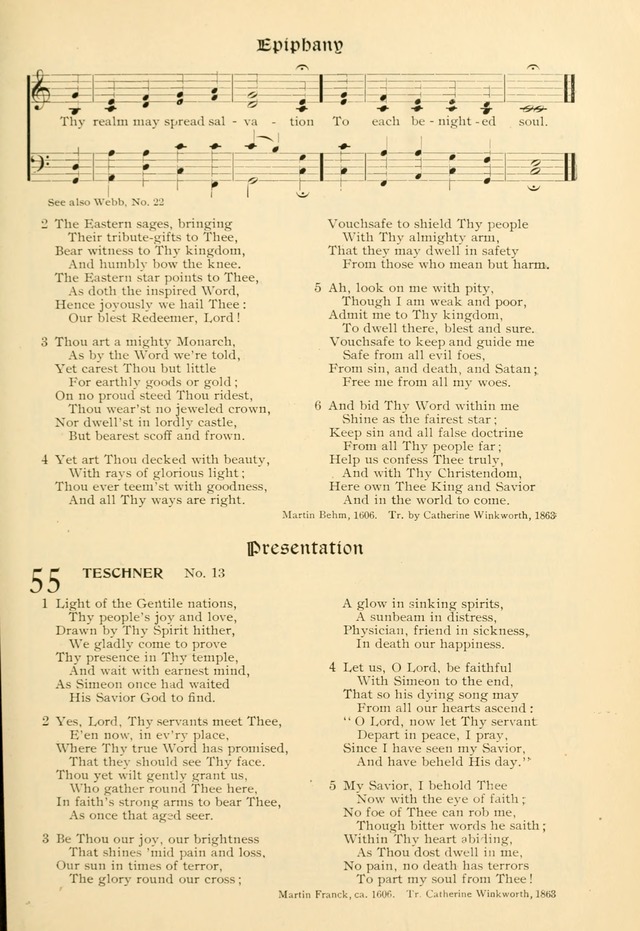 Evangelical Lutheran hymnal: with music page 122