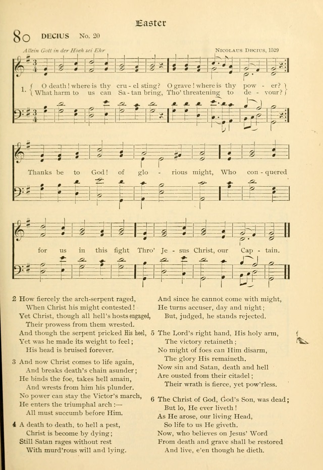 Evangelical Lutheran hymnal: with music page 144