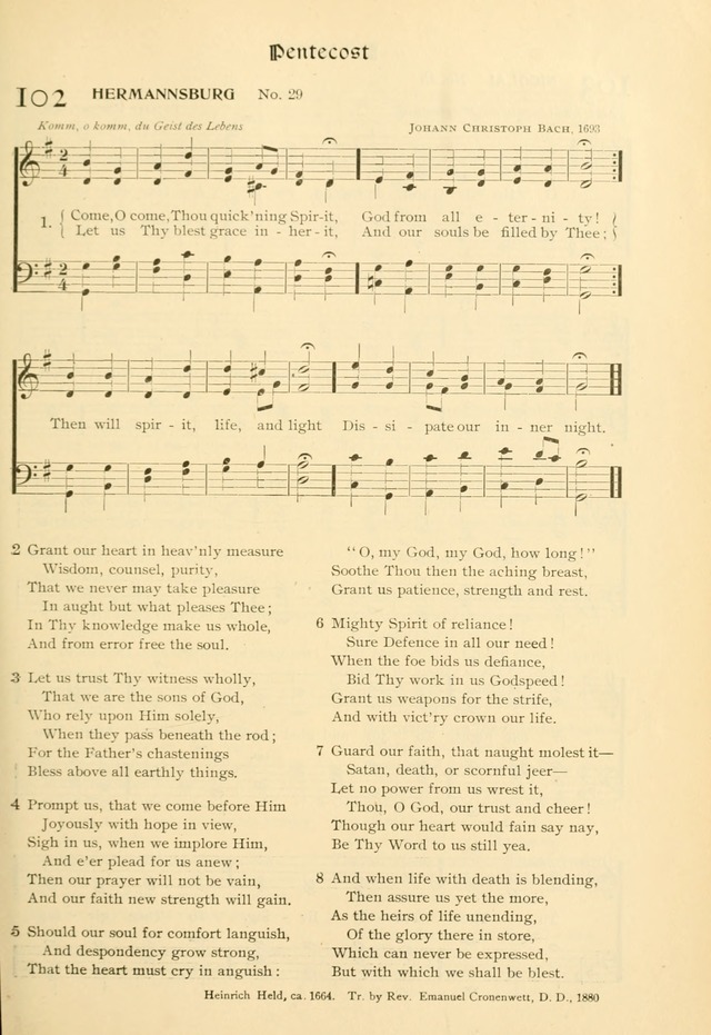 Evangelical Lutheran hymnal: with music page 162